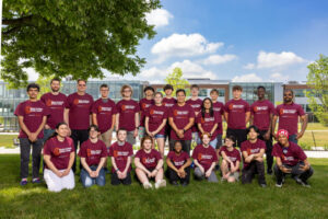 High school stem camp 2024 group photo