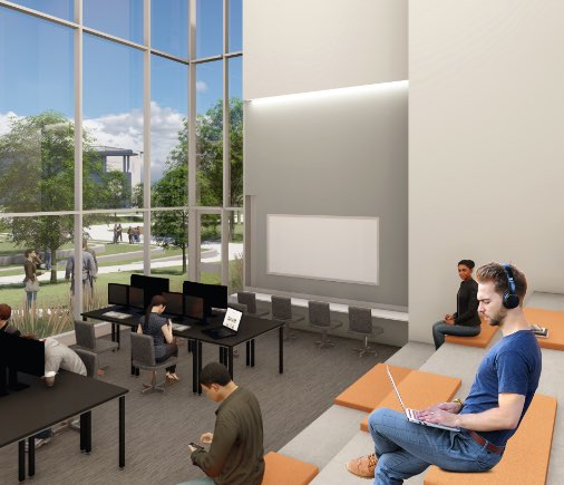 24/7 Computer Lab Rendering