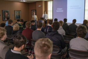 Presentation in Seitz Conference Room