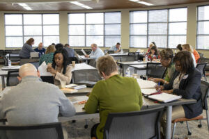 Writing Workshop held in the corporate engagement center