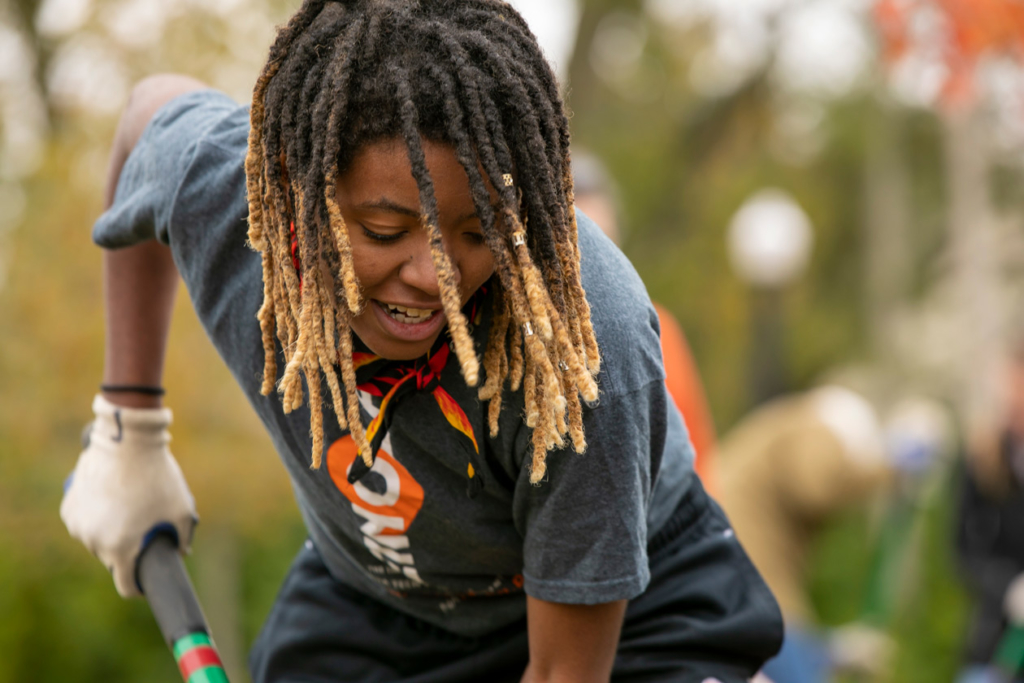 Junior biomedical engineering student Colleen McCurtis is president of Indiana Tech’s Green Club.