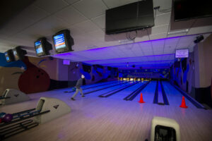Rec Center bowling alley