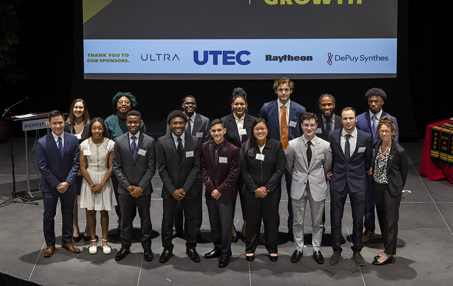 Indiana Tech’s 2022 chapter of the National Society of Black Engineers (NSBE).