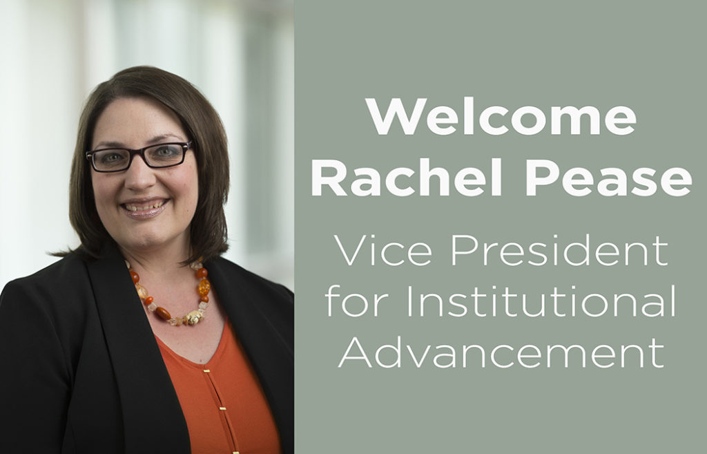 This is a photo of Rachel Pease, VP Institutional Advancement