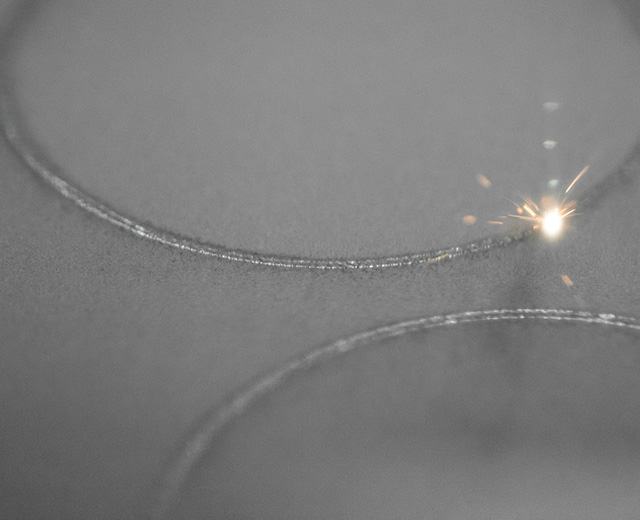 a metal 3D printer in action