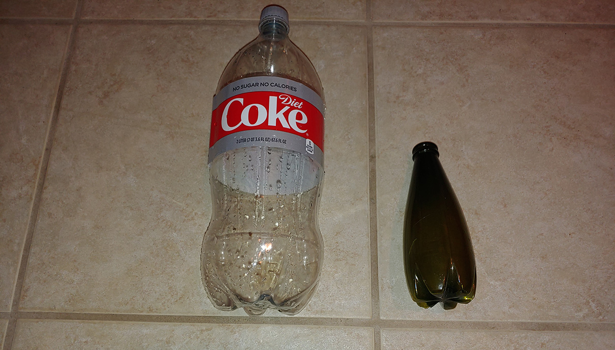 coke bottle prototype