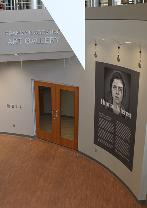 photo of the d'agostino art gallery from above