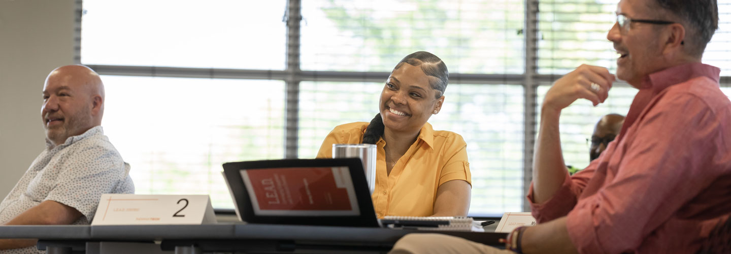 Lead Certificate participants smiling