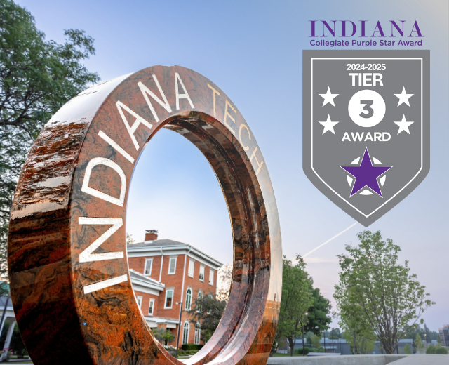 Indiana Purple Star badge