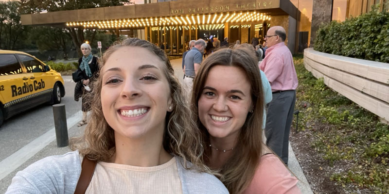 Sadie Leatherman and Kristen Forti