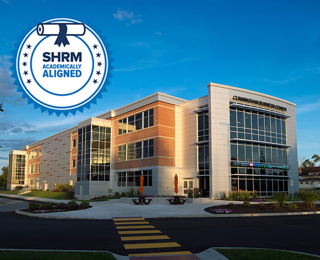 shrm org logo locked up with cunningham business center