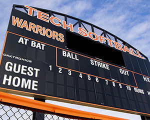 warrior-park-key photo of warrior park softball scoreboard